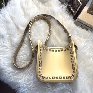 Carmen Sol Women's Toni Mid Crossbody Made in Italy